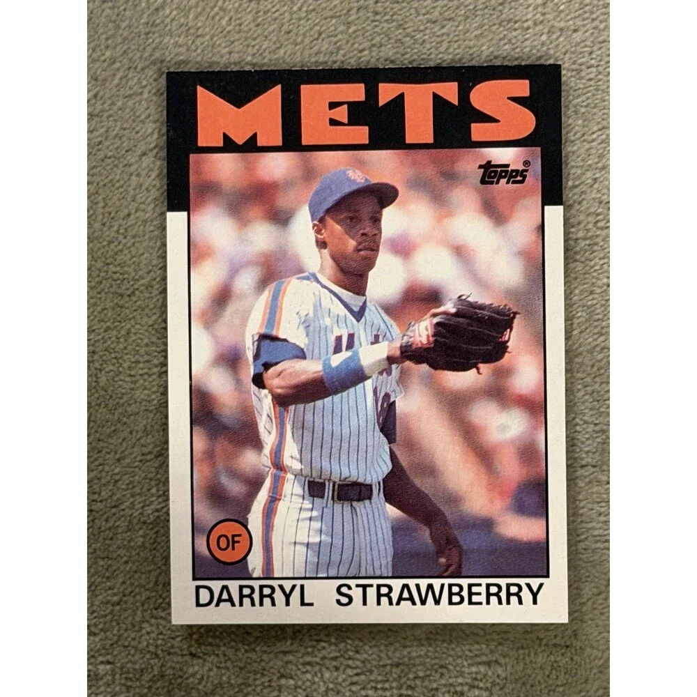 1986 Topps - Darryl Strawberry #80